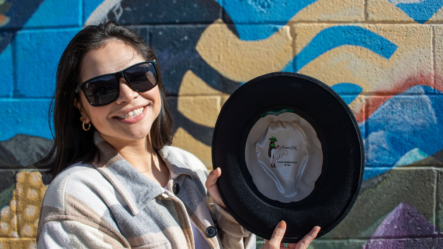 Silk-Lined Fedora Wide Brim Hats