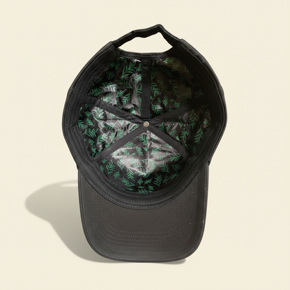 Everyday Black Silk-Lined Hat (Pre-Order)